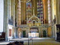 Altar im Freyburger Dom